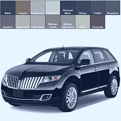 Lincoln MKX Leather Dye — Seat Doctors